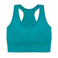 Sutiã esportivo sem costura, Top push up respirável à prova de choque feminino curto, Lingerie feminina，Poliéster，Respirável